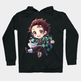 Chibi Tanjiro From Demon Slayer Hoodie